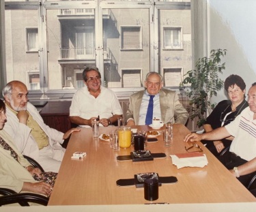 Συνάντηση ΠΟΕΣΥ με Ουγγρική Ένωση Συντακτών 1η διοίκηση ΠΟΕΣΥ 28 Μαΐου 1996